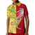 Australia Kangaroos and Mate Maa Tonga Kid Polo Shirt LT9 Kid Red - Polynesian Pride