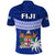 Fiji Coat Of Arms Polo Shirt Polynesian Tapa Palm Tree LT9 - Polynesian Pride