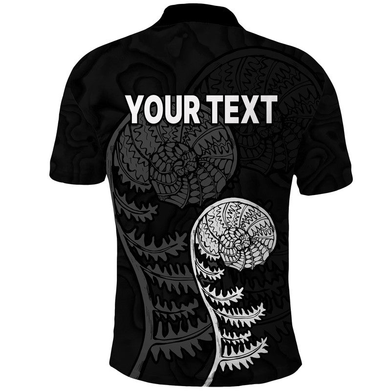 Custom Aotearoa Silver Fern Polo Shirt LT9 - Polynesian Pride