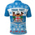 Custom Fiji Masi Tapa Christmas Vibe Polo Shirt LT9 - Polynesian Pride