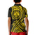 Custom Federated States of Micronesia Polo Shirt Gold Polynesian Wave Style LT9 - Polynesian Pride