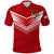 Custom Polynesian Pride Tonga Rugby Tongan Kupesi Ngatu Design Polo Shirt LT9 Red - Polynesian Pride