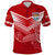 Tonga Mate Maa Rugby Kupesi Polo Shirt LT9 Red - Polynesian Pride