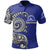 Custom Kolisi Ko Tupou College Tonga Polo Shirt Polynesian Waves Style - Polynesian Pride