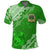 Saineha High School Tonga Polo Shirt Kupesi Style Ver01 LT7 Green - Polynesian Pride