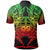 Samoa Polynesian Polo Shirt Eagle Tribal Pattern Reggae - Polynesian Pride