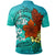 Tonga Polo Shirt Tropical Flowers Style - Polynesian Pride