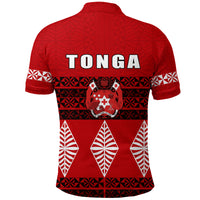 Tonga Polo Shirt Tongan Pattern LT13 - Polynesian Pride
