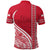 Tahiti Rugby Polo Shirt Marvelous Version Red - Polynesian Pride