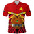 Custom Papua New Guinea Polo Shirt the One and Only LT13 Unisex Red - Polynesian Pride