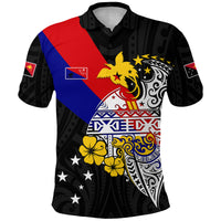 Central Province Polo Shirt Style Life PNG LT13 Unisex Black - Polynesian Pride