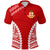 Kolisi Tonga Polo Shirt LT13 Unisex Red - Polynesian Pride