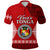 Vava u Tonga Polo Shirt Tongan Ngatu LT13 Unisex Red - Polynesian Pride