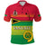 Vanuatu Color Polo Shirt Six Provinces and Map LT13 Unisex Red - Polynesian Pride