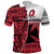 Custom Wallis and Futuna Rugby Polo Shirt Polynesian Clever Red Custom Text and Number - Polynesian Pride