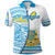 Custom Tuvalu Rugby Polo Shirt Special Custom Text and Number - Polynesian Pride