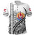 Tahiti Rugby Polo Shirt Marvelous Version White Unisex White - Polynesian Pride