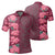 Hawaii Hibiscus Flower Polynesian Hawaiian Polo Shirt Curtis Style Pink Unisex Pink - Polynesian Pride