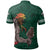 Hawaiian Islands Warrior Kakau Green Polynesian Polo Shirt - Polynesian Pride