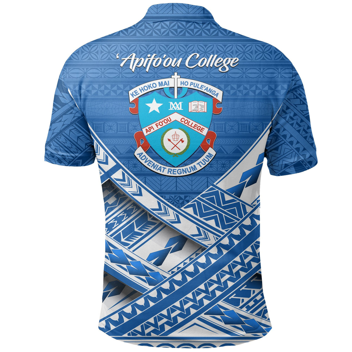 Apifoou College Polo Shirt Tonga - Polynesian Pride