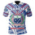 Custom Manu Samoa Polo Shirt Samoan Simple Rugby Unisex Blue - Polynesian Pride