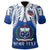 Custom Samoa Rugby Polo Shirt Unisex Blue - Polynesian Pride