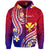 Custom Hawaii Hoodie Polynesian Line Style LT9 Zip Hoodie Gradient - Polynesian Pride