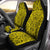 Polynesian Culture Yellow Car Seat Cover - Polynesian Pride