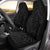 Polynesian Hawaiian Style Tribal Tattoo Gray Car Seat Cover - Polynesian Pride