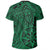 Polynesian Hawaiian Style Tribal Tattoo Green T Shirt - Polynesian Pride