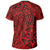 Polynesian Hawaiian Style Tribal Tattoo Red T Shirt - Polynesian Pride