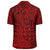 Polynesian Hawaiian Style Tribal Tattoo Red Hawaiian Shirt - Polynesian Pride