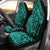 Polynesian Hawaiian Style Tribal Tattoo Turquoise Car Seat Cover - Polynesian Pride