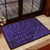 Polynesian Hawaiian Style Tribal Tattoo Violet Hawaii Door Mat - Polynesian Pride