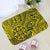 Polynesian Hawaiian Style Tribal Tattoo Yellow Hawaii Door Mat Door Mat Yellow - Polynesian Pride