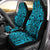 Polynesian Kakau Turtle Blue Car Seat Cover - Polynesian Pride