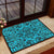 Polynesian Kakau Turtle Blue Hawaii Door Mat - Polynesian Pride