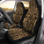 Polynesian Kakau Turtle Gold Car Seat Cover - Polynesian Pride