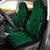 Polynesian Kakau Turtle Green Car Seat Cover - Polynesian Pride