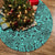 Polynesian Kakau Turtle Turquoise Tree Skirt 85x85 cm Turquoise Tree Skirt - Polynesian Pride