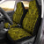 Polynesian Lauhala Mix Yellow Car Seat Cover - Polynesian Pride