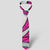 Polynesian Maori Ethnic Ornament Pink Necktie - Polynesian Pride