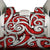 Polynesian Maori Ethnic Ornament Red Back Seat Cover - Polynesian Pride