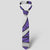 Polynesian Maori Ethnic Ornament Violet Necktie - Polynesian Pride