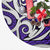 Polynesian Maori Ethnic Ornament Violet Tree Skirt - Polynesian Pride