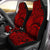 Polynesian Maori Lauhala Red Car Seat Cover - Polynesian Pride