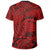 Polynesian Maori Lauhala Red T Shirt - Polynesian Pride