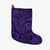 Polynesian Maori Lauhala Violet Christmas Stocking - Polynesian Pride