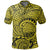 Unisex Polynesian Maori Lauhala Yellow Polo Shirt - Polynesian Pride