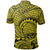 Unisex Polynesian Maori Lauhala Yellow Polo Shirt - Polynesian Pride